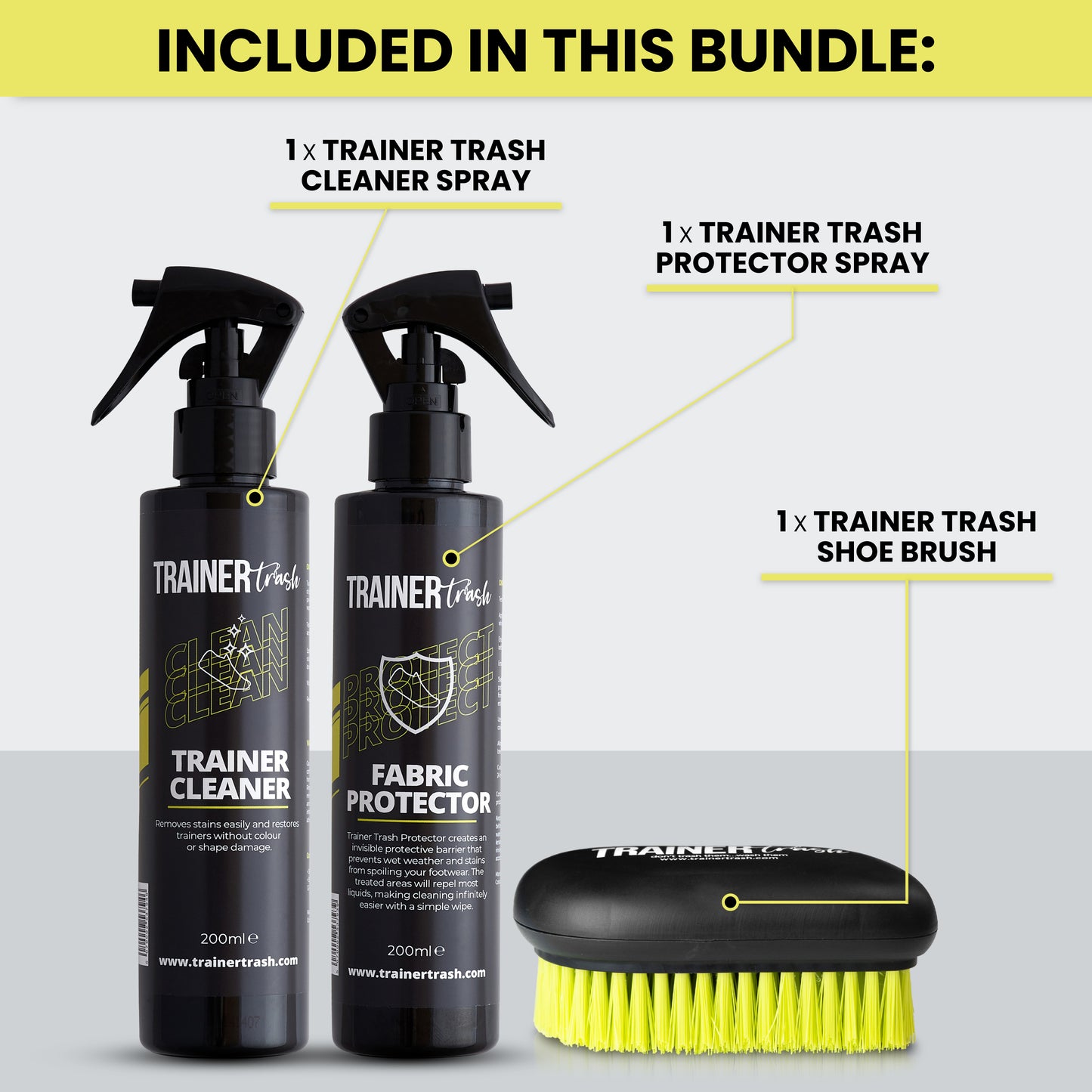 Trainer Trash Clean & Protect Kit